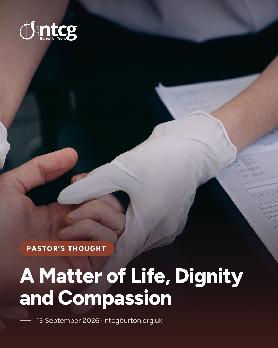 Instagram portrait card for A Matter of Life, Dignity and Compassion