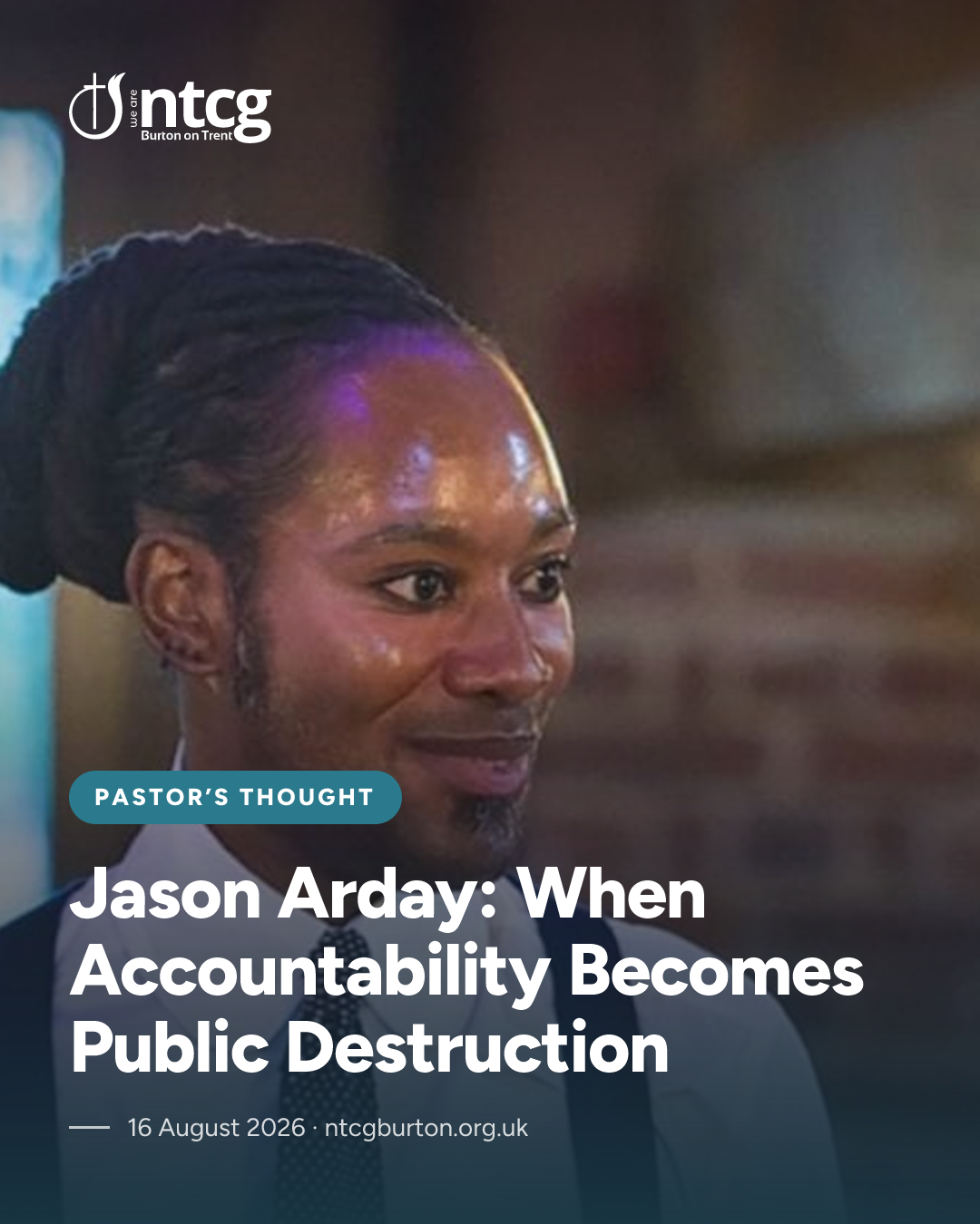 Instagram portrait card for Jason Arday: When Accountability Becomes Public Destruction