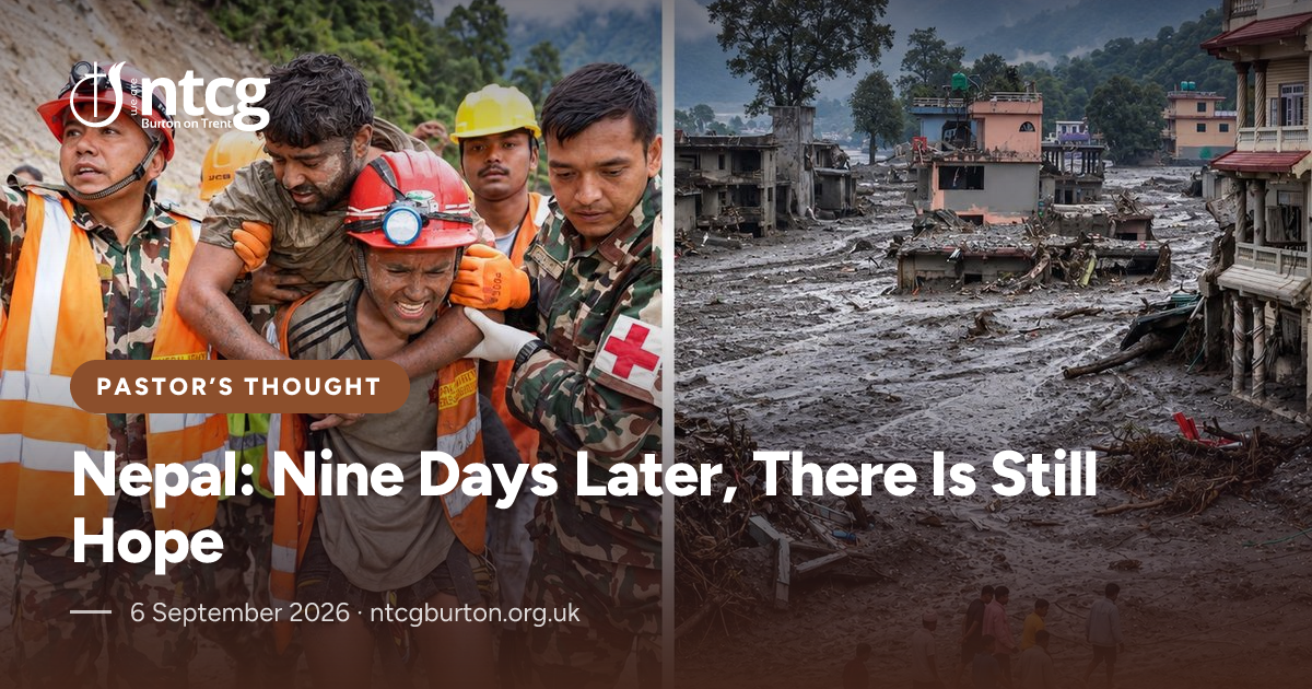 Link preview card for Nepal: Nine Days Later, There Is Still Hope