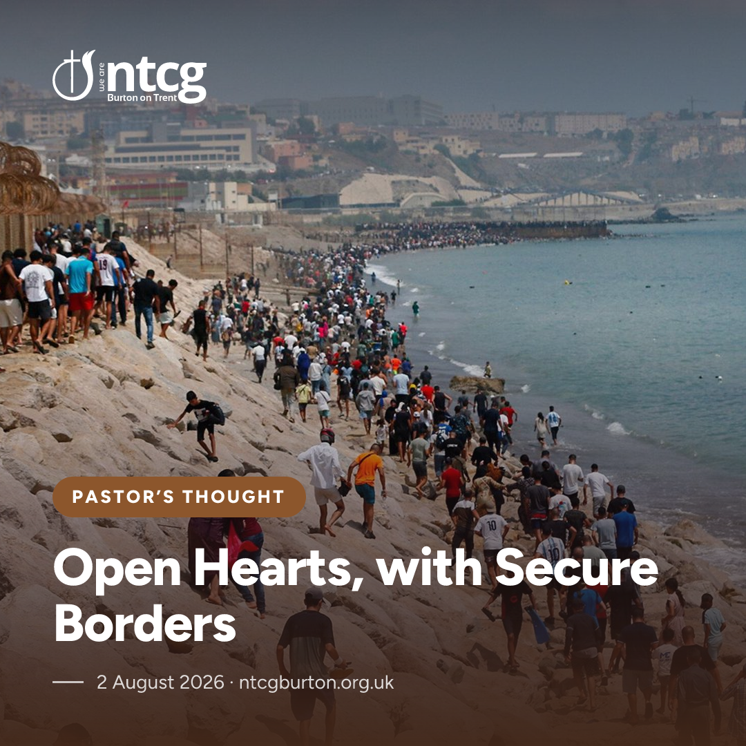 Instagram square card for Open Hearts,  with Secure Borders