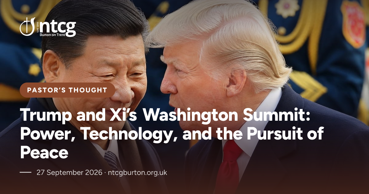 Link preview card for Trump and Xi’s Washington Summit: Power, Technology, and the Pursuit of Peace
