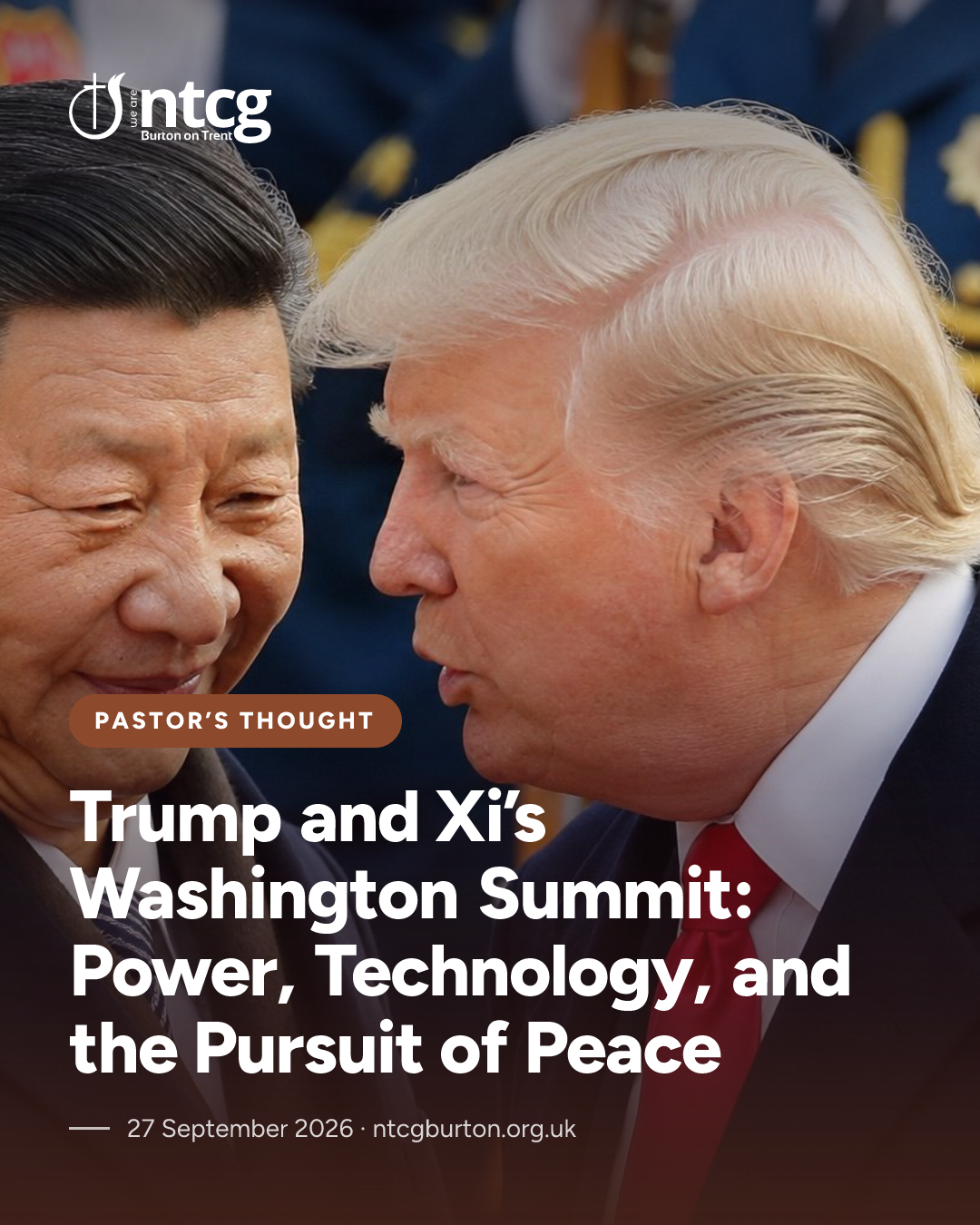 Instagram portrait card for Trump and Xi’s Washington Summit: Power, Technology, and the Pursuit of Peace